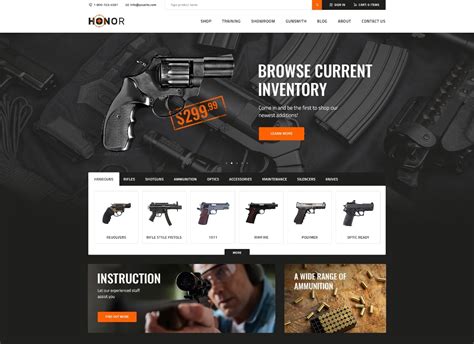arms website